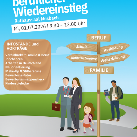 Infotag: Wiedereinstieg in den Beruf 01.07.26